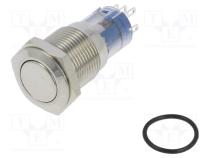 Переключатель  антивандальный  DPDT  3A/250ВAC  IP67  ON-ON  2кВ