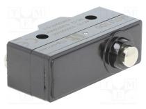 Mikrospínač SNAP ACTION  s trnem  SPDT  15A/250VAC  0,3A/220VDC