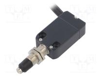 Limit switch  pin plunger Ø7mm and additional fixation  10A
