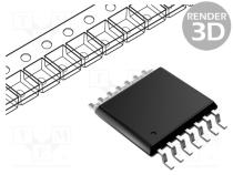 IC  audio amplifier  Pout  27mW  headphone driver,stereo  TSSOP14