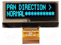 Zobrazovač  OLED  alfanumerický  16x2  Rozm  41,4x19,9x1,6mm