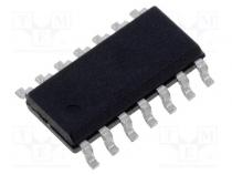 IC  operační zesilovač  1MHz  Ch  4  SO14  ±18VDC