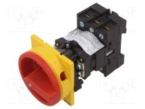 P1-25/V/SVB Izolační odpojovač, póly 3, pro vestavbu, 25A, stabilní poloha, 2, 13kW. 055335