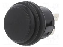 Switch  push-button  Pos  2  DPST  20A/14VDC  black  Illumin  none