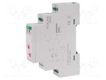 F&F PCA-514DUO Modul automatizace časové relé 0,1s÷24dní NO / NC 10A 24VDC