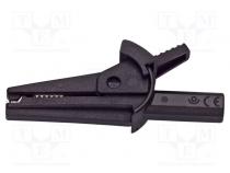 Krokosvorka  10A  600V  Rozs.uchop  max.9mm  Celk.dél  48,6mm