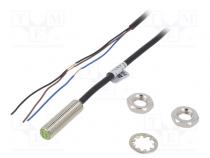 Senzor indukčný OUT NPN / NO 0÷1,5mm 10÷30VDC M8 IP67 200mA