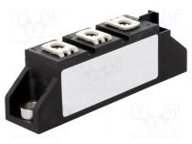 Modul  diodový  dvojitá v sérii  1,4kV  If  120Ax2  TO240AA  360A