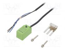 Čidlo  indukční  0÷5mm  NPN / NC  Unap  10÷30VDC  200mA  kabel 2m