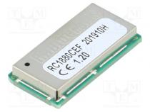 Module  RF  SPI,UART  -110dBm  1.8÷3.8VDC  14dBm  SMD  5kbps  RIIoT