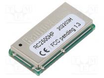 Module  RF  UART  -108dBm  2.7÷3.6VDC  18dBm  SMD  100kbps  155/30mA
