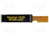 Zobrazovač  OLED  alfanumerický  16x2  Rozm  68,5x17,5x2,05mm