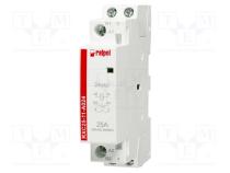 RELPOL RXC25-11-A024 Stýkač 2-pólový instalační 25A 24VAC NC + NO IP20 RXC25