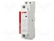RELPOL RXC25-11-D024 Stykač 2-pólový instalační 25A 24VDC NC + NO IP20 RXC25
