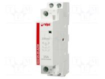 RELPOL RXC25-20-A230  Stykač 2-pólový instalační 25A 230VAC NO x2 IP20 RXC25