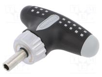 Screwdriver handle  with ratchet  Blade length  68mm