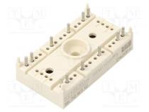 Modul  tyristorový  antisériová x2  1,2kV  72A  T63  SEMITOP3