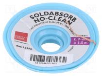 Páska  odpájecí  W  0,9mm  L  1,5m