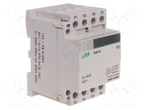 F&F ST40-04 4-pólový stykač instalační 40A 230VAC NC x4 IP20 -25÷50°C