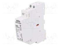 ZAMEL STM-25-20/24V Stýkač 2-pólový instalační 25A 24VDC NO x2 na připojovací lištu DIN