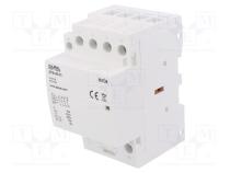 ZAMEL STM-40-31 4-pólový stykač instalační 40A 230VAC NC + NO x3 STM -5÷60°C