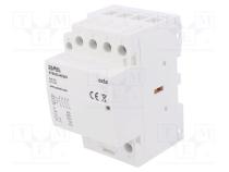 ZAMEL STM-63-40/24V Stýkač 4-pólový instalační 63A 24VAC, 24VDC NO x4 STM -5÷60°C