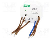 F&F STR-2 Ovladač roletek Smart Home v instalační krabici 230VAC IP20