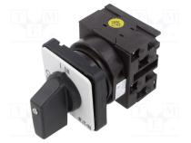 EATON T0-2-1/E Vačkový přepínač Stab.pol 2 20A 0-1 pro vestavbu Póly 3 024639