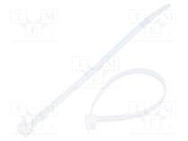 Cable tie  L  150mm  W  4.6mm  polyamide  225N  natural  Ømax  35mm