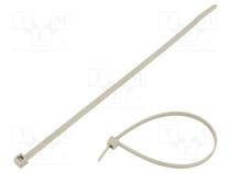 Cable tie  L  210mm  W  4.7mm  polyamide  355N  grey  Ømax  55mm  T80R