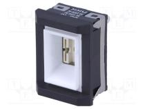 Переключатель  кнопочный  Пол  2  SPDT  5A/125ВAC  ON-(ON)  200МОм