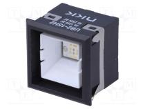 Switch  push-button  Pos  2  SPDT  5A/125VAC  ON-(ON)  200MΩ  UB2