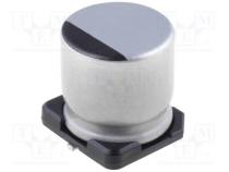 Kondenzátor  elektrolytický  low ESR  SMD  680uF  35VDC  ±20%
