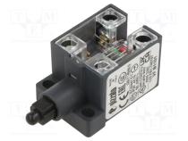 Limit switch  plastic plunger  NC x2  10A  max.400VAC  max.250VDC