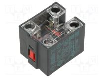 Contact block  NO + NC  10A  max.400VAC  max.250VDC  -40÷80°C