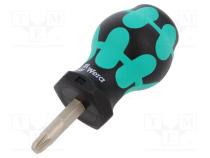 Screwdriver  Pozidriv®  PZ3  STUBBY  Blade length  25mm