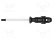 Screwdriver  hex key,spherical  HEX 12mm  Blade length  150mm