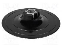 Sanding plate  125mm  Mounting  bur  Thread  M14