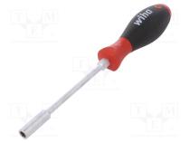 Screwdriver  6-angles socket  assisted with a key  SoftFinish®