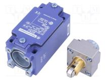 Limit switch  metal roller Ø12mm  NO + NC  10A  max.250VAC  IP66