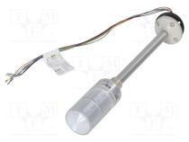 SCHNEIDER XVGB2H Signalizační sloupek červená/zelená LED 24VDC 24VAC IP53 60mm