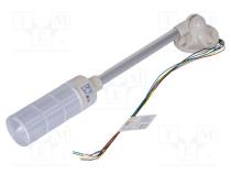 SCHNEIDER XVGB3SM Signalizační sloupek červený/oranžový/zelený LED 24VDC 24VAC