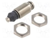 Driving head  pin plunger Ø7mm and additional fixation