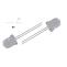 OptoSupply OSB5SA8131A-5V LED 8mm, modrá