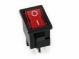 Kolébkový spínač do panelu s aretací P-SW101A-RED