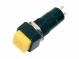 Tlačítkový spínač do panelu s aretací P-PB303A YELLOW
