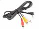 Kabel Cinch (M) 3x - Jack 3,5 (M) 4-pólový