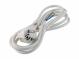 JT003 H05VV-F 3x1, bílá, 2m napájecí síťový kabel FLEXO