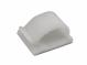 Kabelová příchytka - samolepící KSS FC-2211, 11.1mm, nylon, bílý