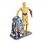 METAL EARTH  C-3PO a R2-D2, Deluxe set stavebnice, 3D kovový model
